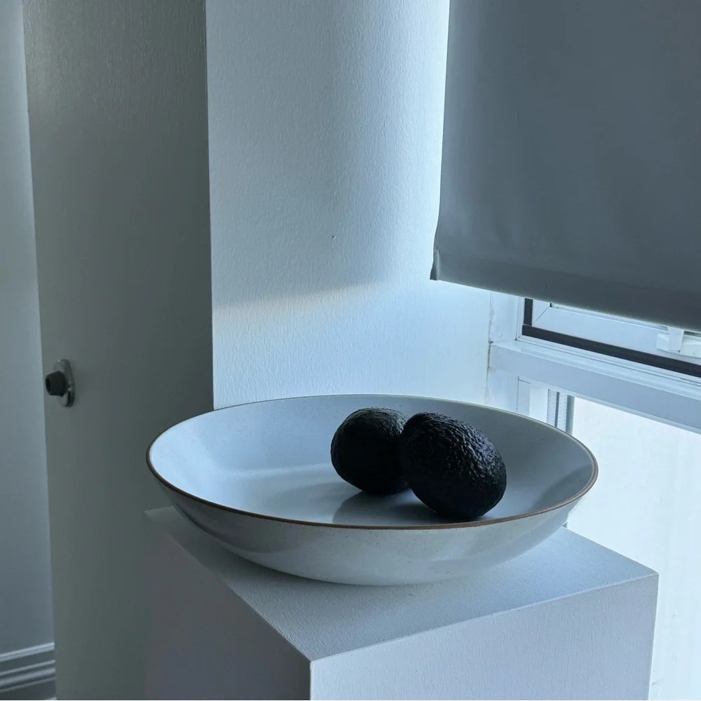 West Elm Stoneware Large Fruit / Serving Bowl
